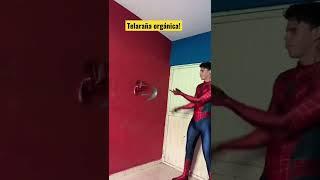 Telaraña orgánica o lanza-telaraña? #hombrearaña #spideverse#spiderman #blog #shorts