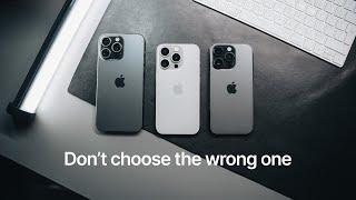 iPhone 15 Pro vs Pro Max vs 14 Pro - Do not choose the wrong one