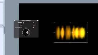 How to adjust the Particle Emitter in Motion 4