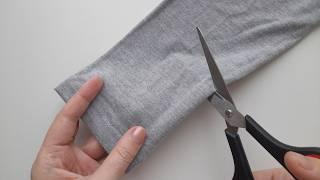 ️ How to Shorten Sweater Sleeves in Minutes – No Sewing Machine Needed!