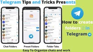 How to create Folders  In Telegram To Store Huge Amount Of Data Online and Offline | #telegramtips