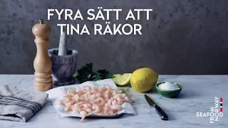 Tina räkor som ett proffs!