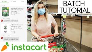 INSTACART shopping APP TUTORIAL | Shop a BATCH with me!