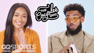 Karl-Anthony Towns & Jordyn Woods Take a Couples Quiz | GQ Sports
