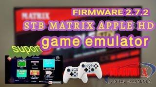 Upgrade Matrix apple dvb t2 terbaru | Sw 272  fitur suport game emulator @titipanvideochannel3925