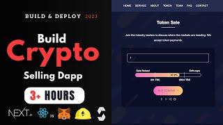 Build and Deploy a Crypto Selling DApp (Website) | Master Your Crypto DeFi Project