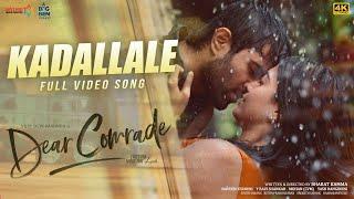 Kadalalle [4K] Video Song | Dear Comrade | Vijay Deverakonda,Rashmika | Bharat Kamma