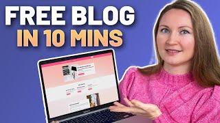 How to Start a FREE BLOG Website and Earn Money Online in 2024 (Free Podia Blog Tutorial)