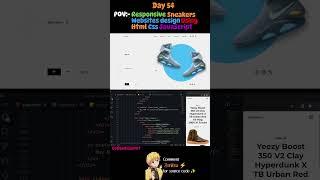 DAY 54: Build a Responsive Sneakers Website with HTML, CSS, and JavaScript | CodeWhizAmit 