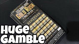 We bought the ENTIRE PACK! | $30 Gold Rush Multiplier! | $900 Gamble on Florida Scratch Off Tickets!