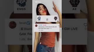 Kompilasi tiktok Ferah Amelia joget evos x ae