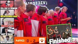 Valorant Streamers React to Sentinels INSANE Performance Against NRG | S0m & FNS Duo is Back! in VCT