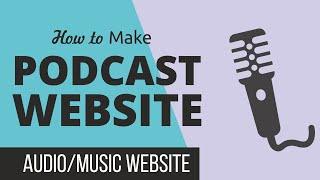 How to Make a Podcast, Audio & Music Downloading Website with WordPress & WPCast Tutorial 2019