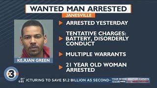 Man wanted on multiple warrants arrested in Janesville, police say