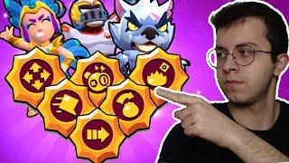 OYUNDAKİ TÜM KARAKTERLERİN EN İYİ YILDIZ GÜCÜNÜ SEÇTİM !! BRAWL STARS