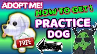 HOW TO GET SECRET PRACTICE DOG FREE IN ADOPT ME!