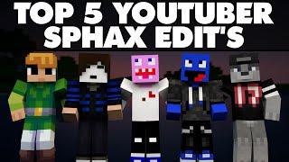 TOP 5 PVP SPHAX YOUTUBER TEXTURE PACK EDIT'S 1.15/1.14/1.13/1.12/1.11/1.10/1.9/1.8 & DOWNLOAD LINK