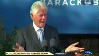 President Bill Clinton on the Real Mitt Romney