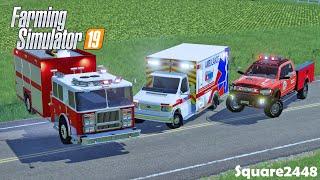 Campgrounds On Fire! | Boat Engine On Fire! | New Fire Trucks | Fire Rescue | FS19