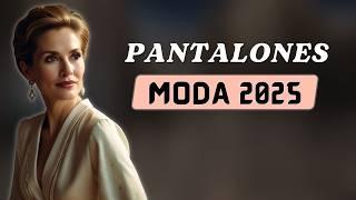 PANTALONES DE MODA 2025. Looks Modernos y Estilosos