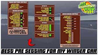 BEST PRE SETTING FOR MY WINTER CAR MOD WITHOUT LAG MY SUMMER CAR 2022 | Ogygia Vlogs