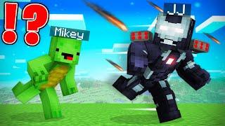 WAR MACHINE Speedrunner vs Hunter in Minecraft - Maizen JJ and Minecraft