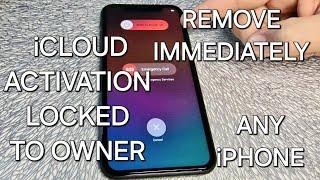 iCloud Activation Locked to Owner Any iPhone Remove Immediately