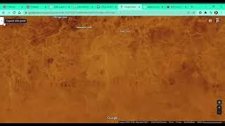 Map of Venus in Google Maps AND SEALAND!!!