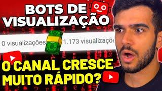 DEU CERTO?! COMPREI BOT DE VISUALIZAÇÕES PRO MEU CANAL!