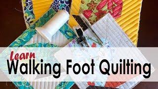 Easy Walking Foot Quilting Designs with On Williams Street