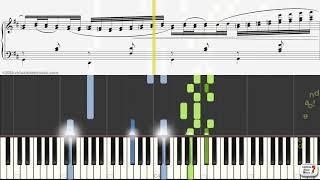 Learn Canon in D Sheet Music by Johann Pachelbel - Keyboard Practice Video