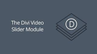 The Divi Video Slider Module