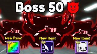 I Beat The BOSS CHEST 50 Times & Got THIS.. (Pet Simulator 99)
