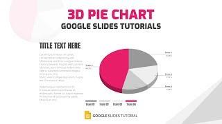 How to make a 3D pie chart with animation | Google Slides