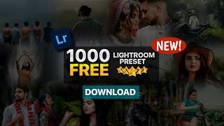 BEST 1000+ LIGHTROOM MOBILE PRESET | FREE PREMIUM LIGHTROOM PRESET DOWNLOAD | LIGHTROOM PRESET