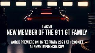 New member of the 911 GT family - teaser