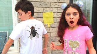 Heidi y Zidane y la aventura de los niños con la araña