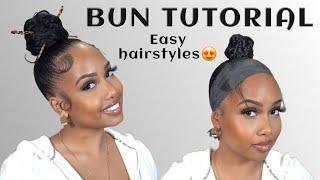 How To: High Bun Tutorial || Beginner Friendly Hairstyle