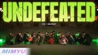 XG & VALORANT  - 'UNDEFEATED' DANCE COVER BY MIMYU | 12 BACKUPS | CANADA