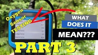 Reading OBD2 Live Data Part 3 (Testing 02 Oxygen sensors)