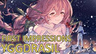 First Impressions on Yggdrasil (Holiday ver.)【Granblue Fantasy】