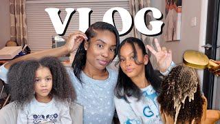 VLOG | IT'S THE GIRLS WASH DAY...Getting ready for Christmas 