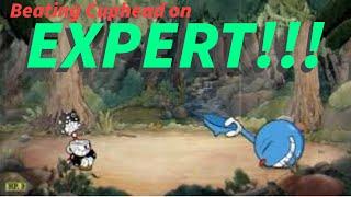 Beating Cuphead on EXPERT MODE!