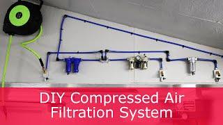 How to DIY Design & Build a Cheap, Filtered Compressed Air System