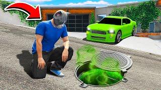 I FOUND THE SECRET ENTRANCE UNDER FRANKLIN'S HOUSE in GTA 5 MODS! WHAT'S INSIDE?