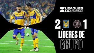 TIGRES 2-1 INTER DE MIAMI | INCOMPARABLES GOLAZOS y victoria de los TIGRES