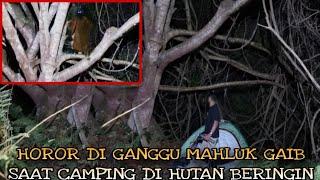 CAMPING HOROR ‼️ DI GANGGU MAHLUK GAIB SAAT CAMPING DI HUTAN BERINGIN