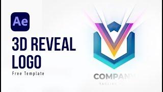 3D Reveal Logo After Effects Tutorial | Free Download