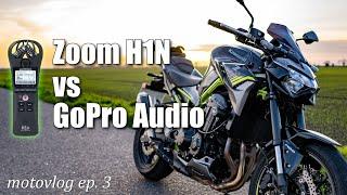 Motovlog Audio Setup: Testing Zoom H1N vs GoPro Audio & Other GoPro issues | The BikeFather