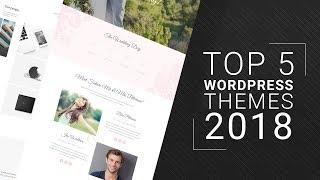 Top 5 Premium WordPress Themes in 2018 | Best Premium and Responsive WordPress Themes